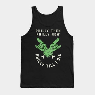 A Philadelphia Phillies Phanatic Forever Baseball Die Hard Tank Top